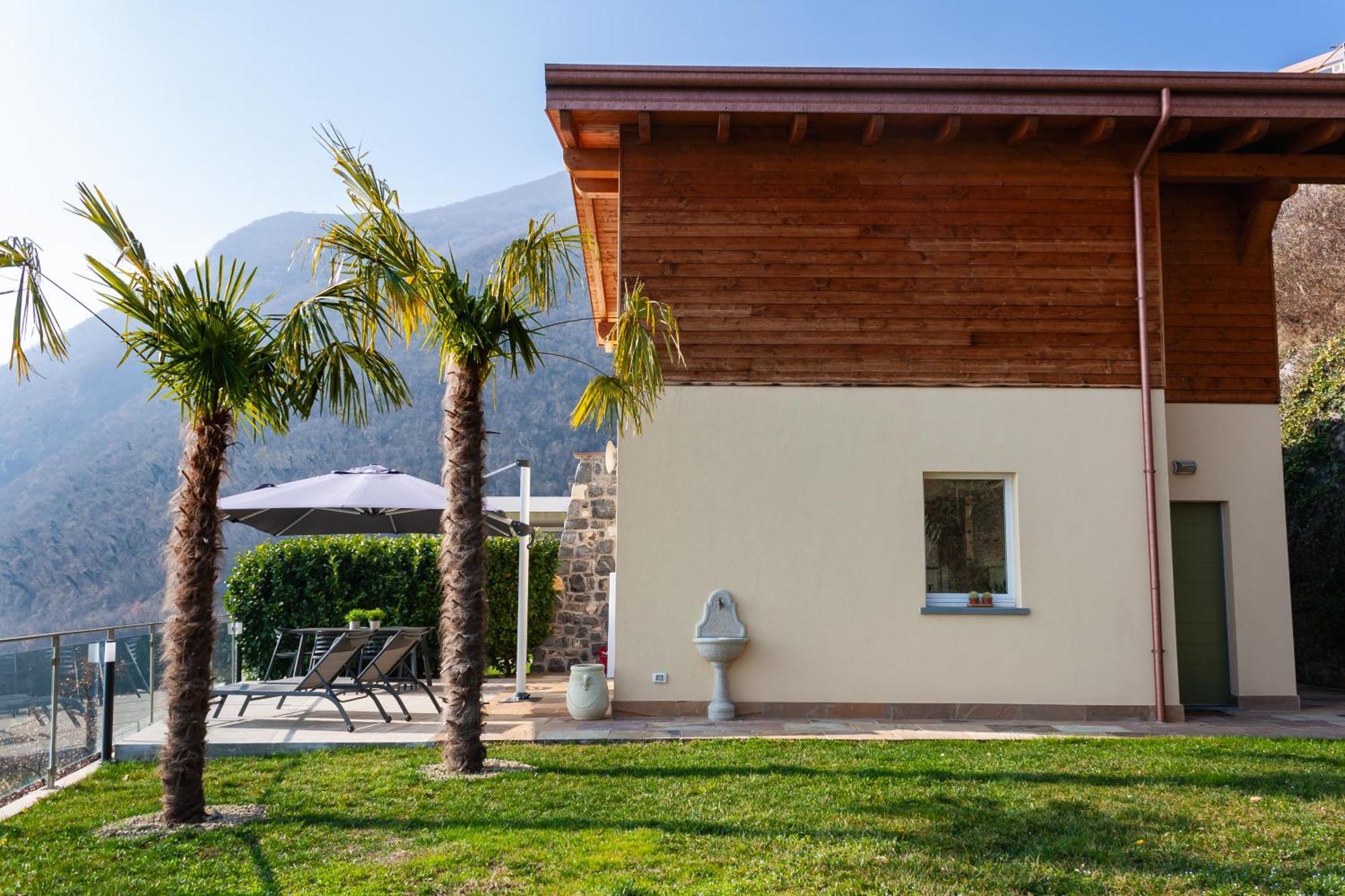 Mia Isola With Lake View, Garden And Swimming Pool Parzanica Dış mekan fotoğraf